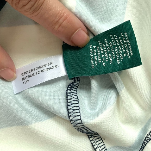 NWT Lauren Ralph Lauren Kitsu Striped Dress - Picture 11 of 16